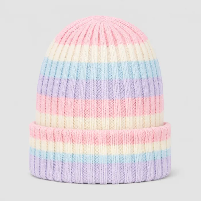 Close da malha do gorro Trilha